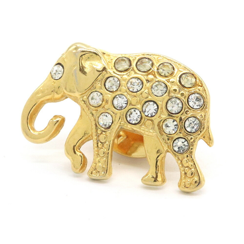 CELINE Gold Brooch